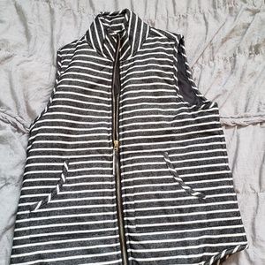 Striped vest